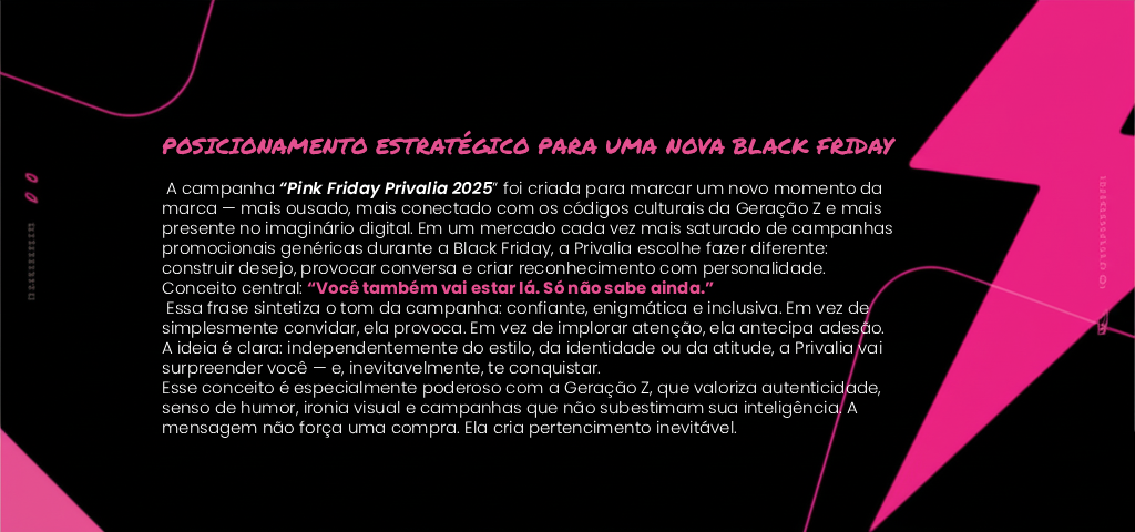 Pink Friday Privalia — Posicionamento estratégico para uma nova Black Friday.